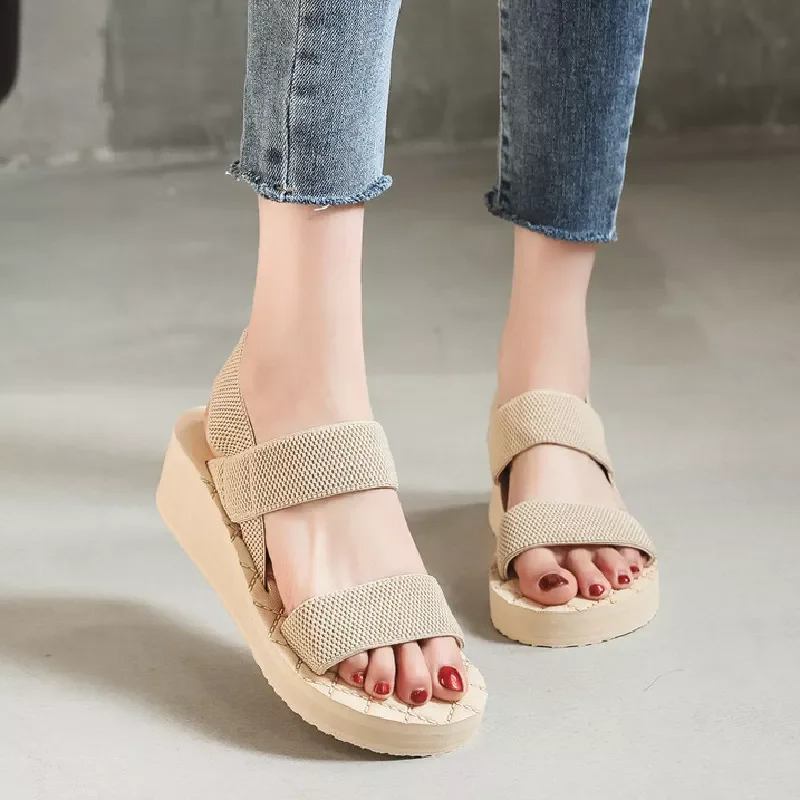 NEW IN summer thick bottom anti-slip lady sandals, style beach shoes collection for cross-border cash supply
NEW IN summer thick bottom anti-slip lady sandals, style beach shoes collection for cross-border cash supply
