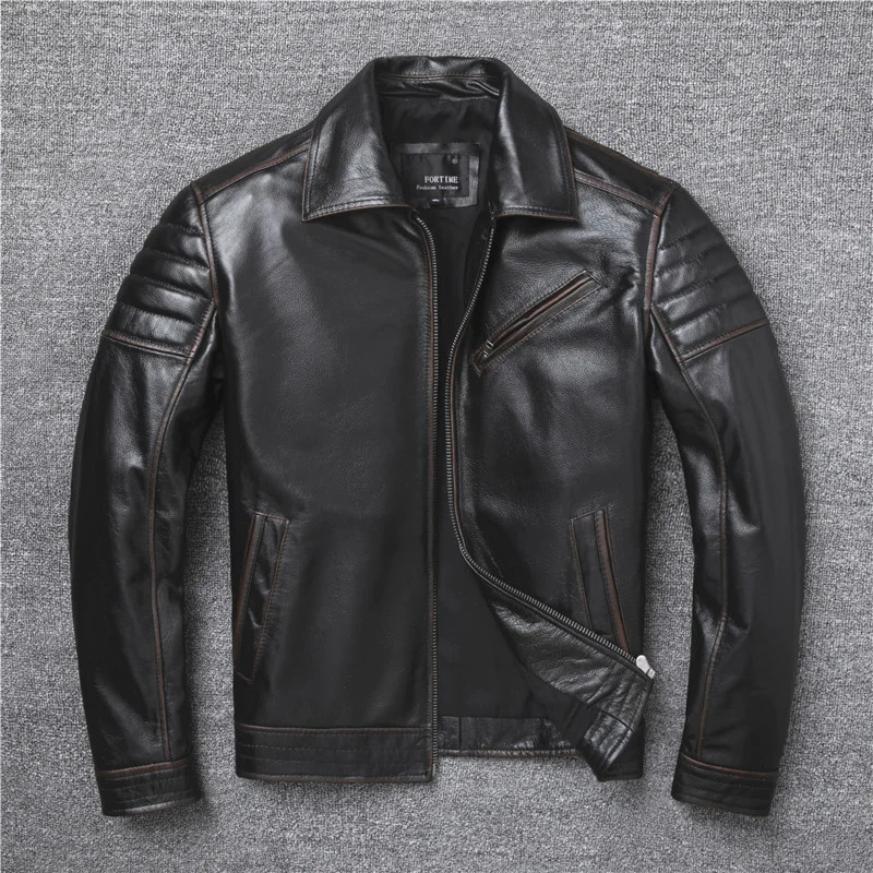 high quality luxury 2023 real brand new men natural cowhide jacket.biker vintage style genuine coat.cool popular slim leather cl
high quality luxury 2023 real brand new men natural cowhide jacket.biker vintage style genuine coat.cool popular slim leather cl