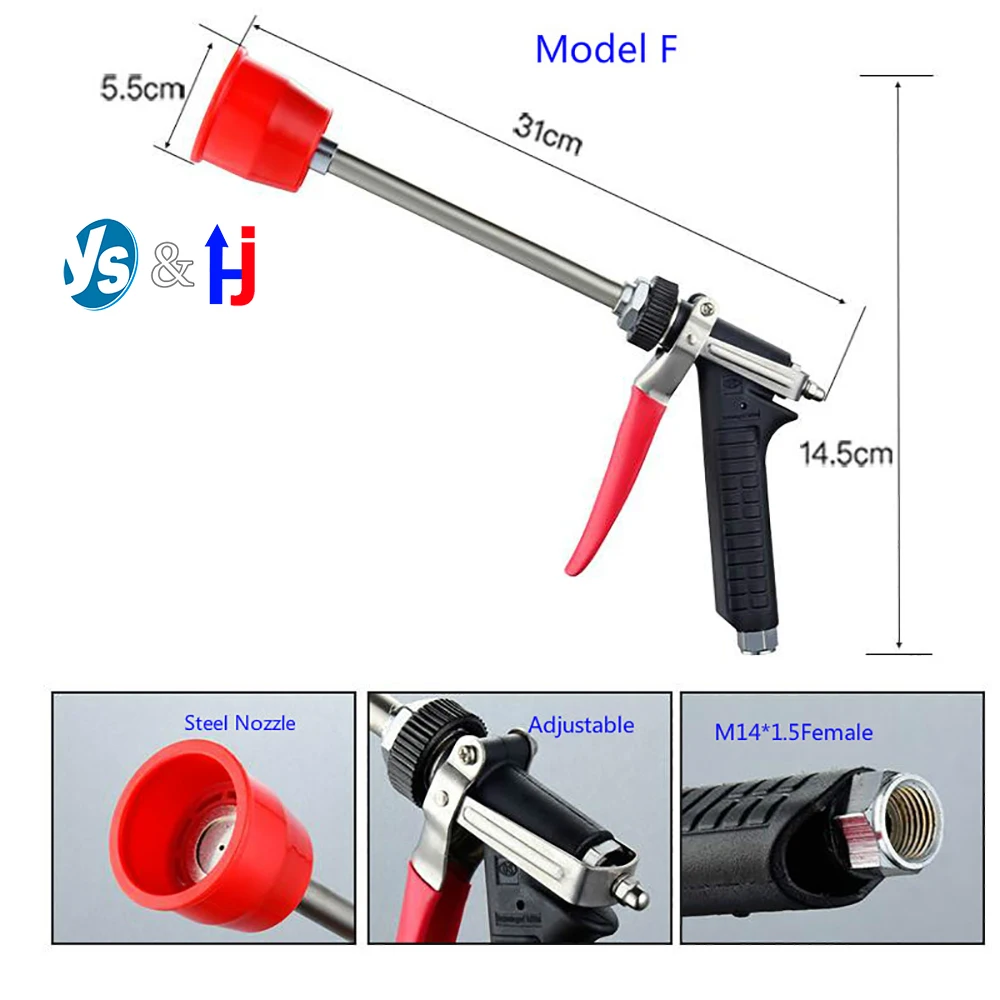 Agricultural Spray Gun Spray Pesticide High Pressure Remote Adjustable Spray Gun Fruit Tree Medicine Spray Gun
Agricultural Spray Gun Spray Pesticide High Pressure Remote Adjustable Spray Gun Fruit Tree Medicine Spray Gun