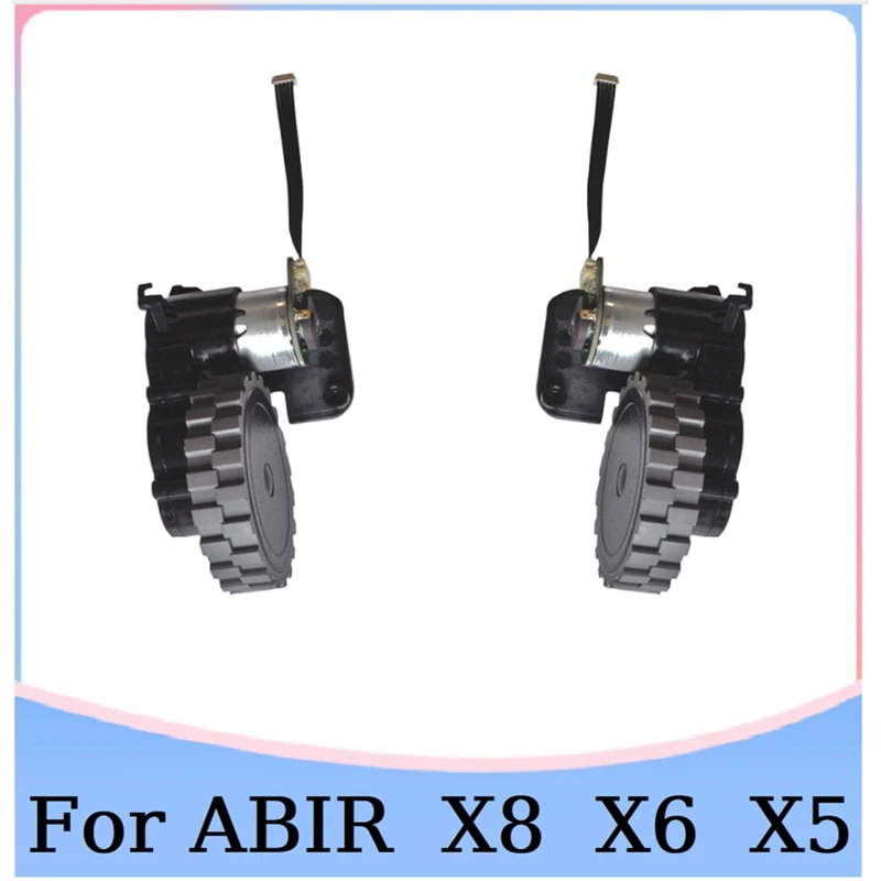 Replacement Wheel For ABIR X8 X6 X5 Robotic Vacuum Cleaner Parts Traveling Wheel Motor Assembly
Replacement Wheel For ABIR X8 X6 X5 Robotic Vacuum Cleaner Parts Traveling Wheel Motor Assembly