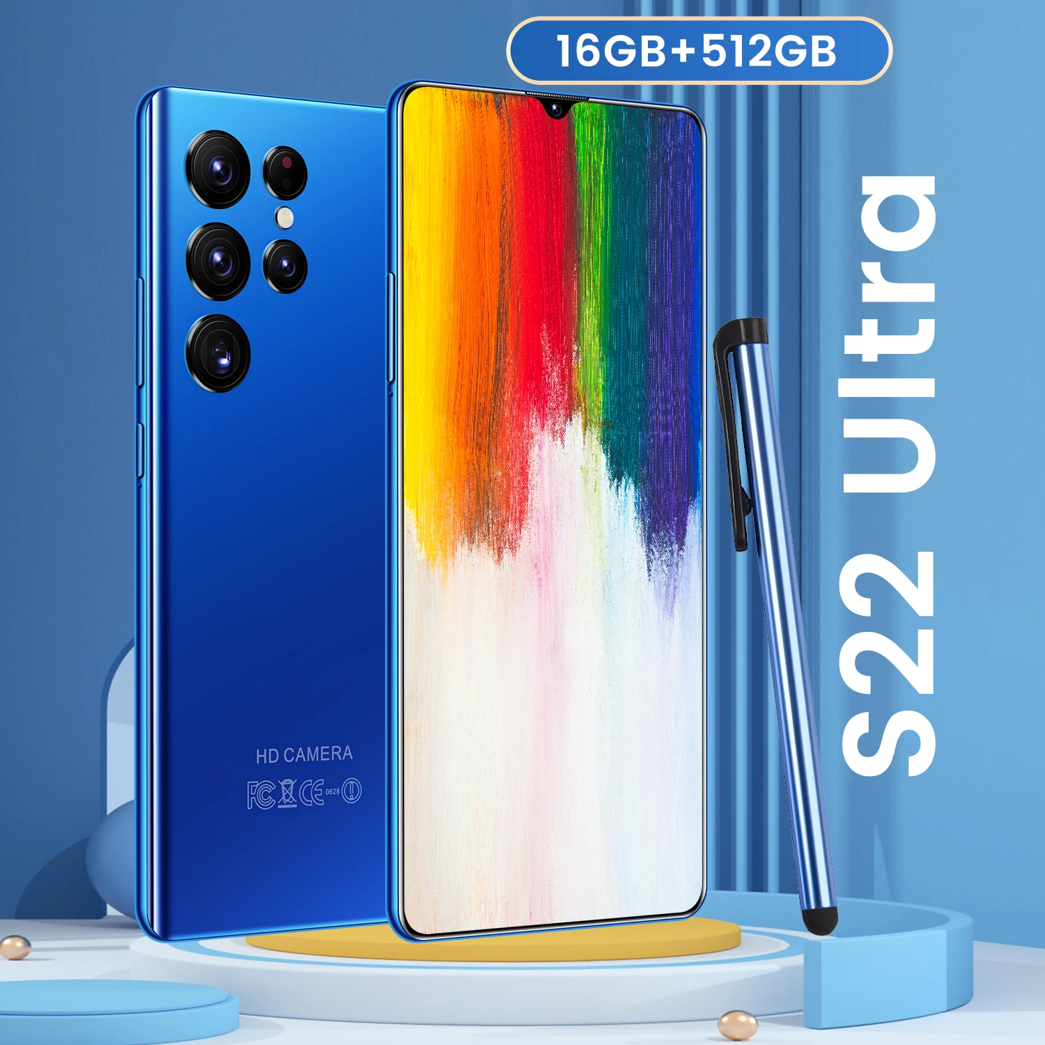 Hot S22 Ultra 6.7 Inch 5G Smartphone 16G+512G Stylus 32MP 6800mAh Dual SIM Cellular Cellphone Unlock Android 11 GPS Mobile Phone
Hot S22 Ultra 6.7 Inch 5G Smartphone 16G+512G Stylus 32MP 6800mAh Dual SIM Cellular Cellphone Unlock Android 11 GPS Mobile Phone
