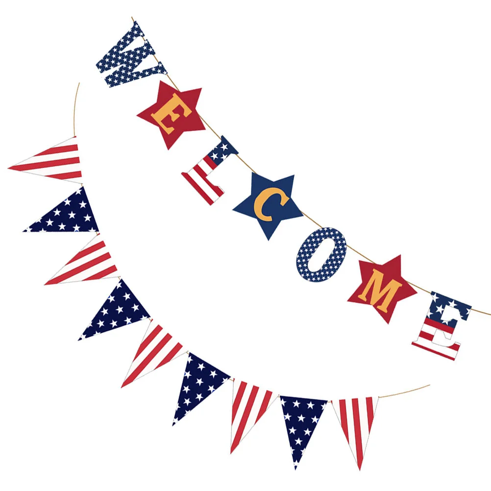 Garland Decor Decorative Flag Independence Day Banner Linen Garlands Decorate Bunting
Garland Decor Decorative Flag Independence Day Banner Linen Garlands Decorate Bunting