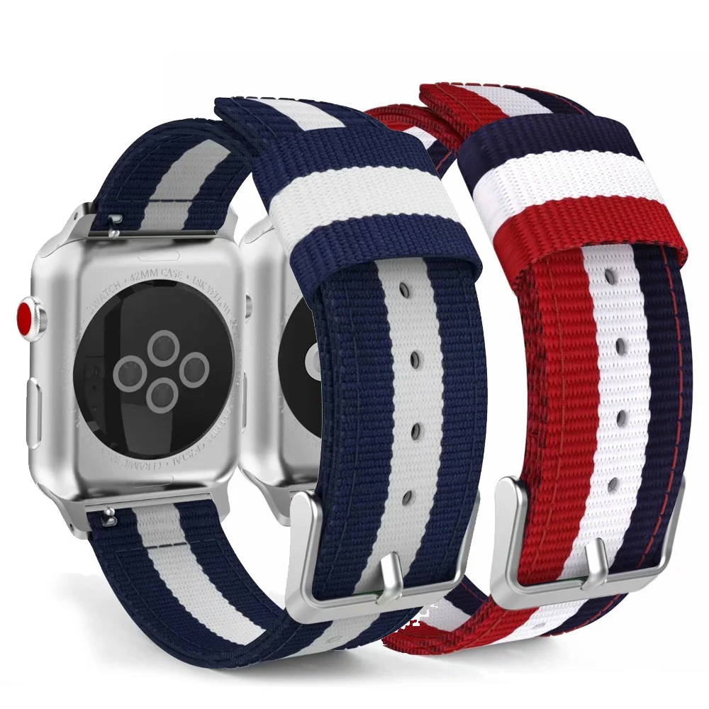 Nylon strap for Apple watch UItra 8 7 6 5 4 SE 45mm 49mm 44mm 41mm 40mm Sport Comfortable bracelet strap for iwatch 3 42mm strap
Nylon strap for Apple watch UItra 8 7 6 5 4 SE 45mm 49mm 44mm 41mm 40mm Sport Comfortable bracelet strap for iwatch 3 42mm strap