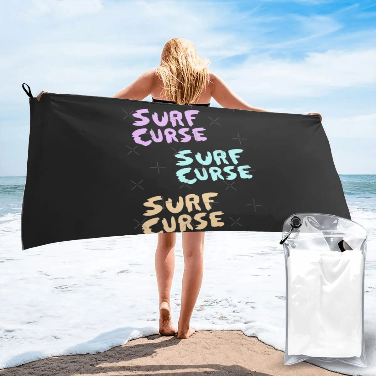 Surf Curse Poly Cotton Bath Towel Towel XL Beach Towel Outdoor Non-fading Portable Quick drying Super Absorbent Minimalist Soft
Surf Curse Poly Cotton Bath Towel Towel XL Beach Towel Outdoor Non-fading Portable Quick drying Super Absorbent Minimalist Soft