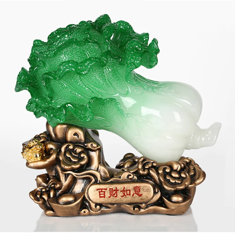 brave Resin cabbage ornaments Shop living room porch showcase Baicai Ruyi decorations Cabbage statue
brave Resin cabbage ornaments Shop living room porch showcase Baicai Ruyi decorations Cabbage statue
