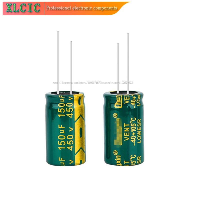 5/10PCS Aluminum electrolytic capacitor 150UF 100V 250V 400V 450V 10*20/16*25/18*30MM high frequency low resistance long life
5/10PCS Aluminum electrolytic capacitor 150UF 100V 250V 400V 450V 10*20/16*25/18*30MM high frequency low resistance long life