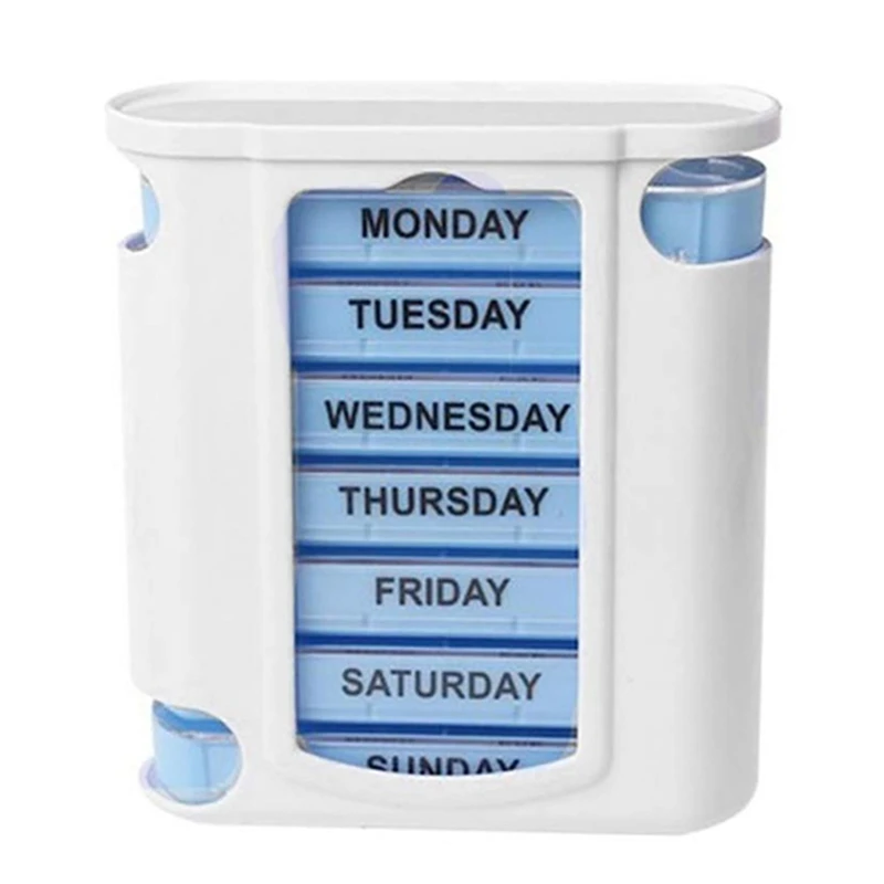 Portable 7 Days Medicine Medical Pill Box 28 Grids Weekly Pill Case Storage Box 7 Day Pill Container For Vitamin Fish Supplement
Portable 7 Days Medicine Medical Pill Box 28 Grids Weekly Pill Case Storage Box 7 Day Pill Container For Vitamin Fish Supplement
