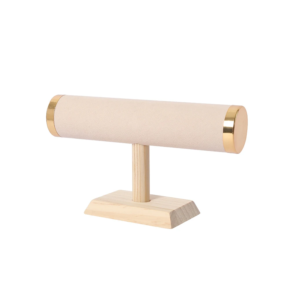 Jewelry Display Stand Hanging Bracket T Bar Bangle Organizer Dresser Leather Wood Desktop Jewellry Holder Household
Jewelry Display Stand Hanging Bracket T Bar Bangle Organizer Dresser Leather Wood Desktop Jewellry Holder Household