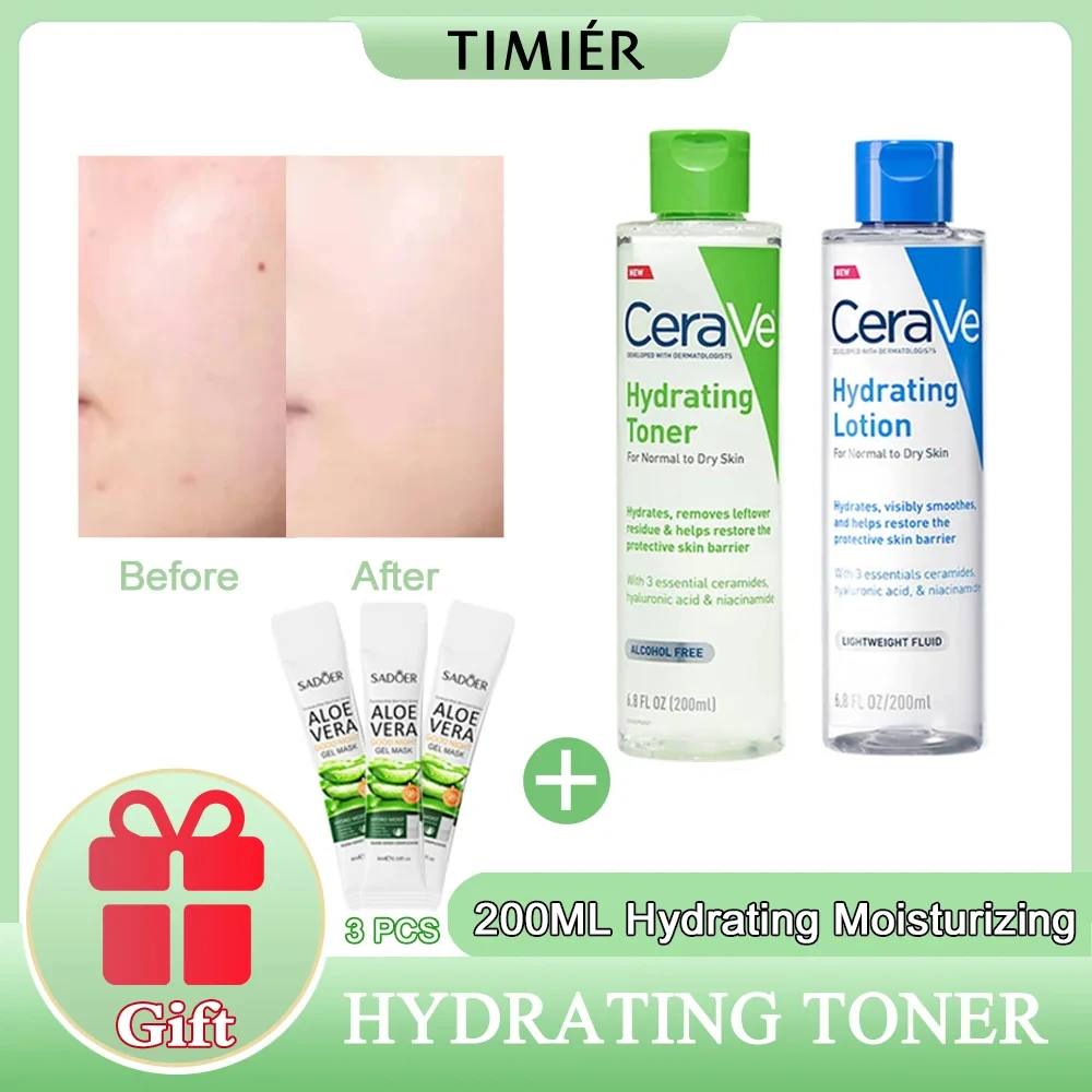 Face Hydrating Toner Repairing Essence Hydrating Moisturizing Oil Control Shrink Pores Facial Skin care Product 200ML
Face Hydrating Toner Repairing Essence Hydrating Moisturizing Oil Control Shrink Pores Facial Skin care Product 200ML