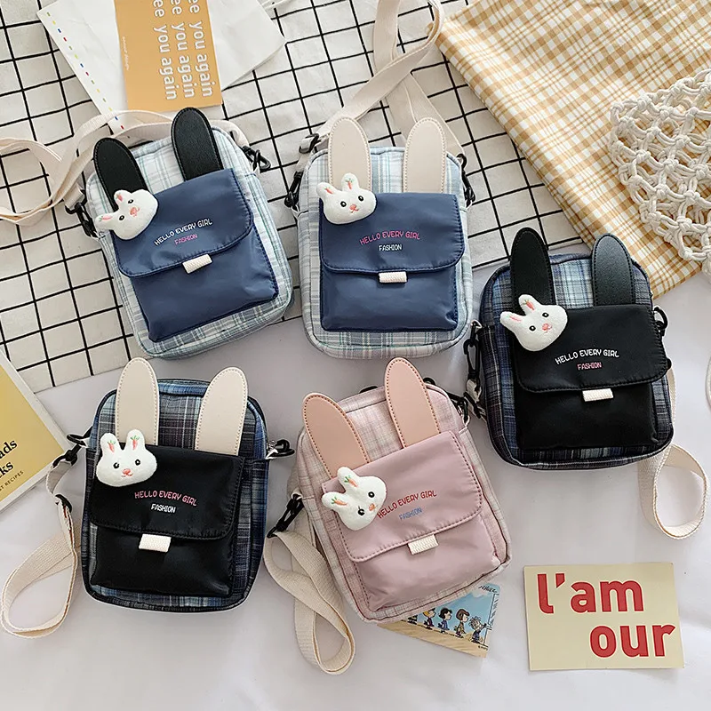Super Cute Rabbit Ear Shoulder Bags for Woman Simple Stripe Pattern Cartoon Rabbit Cosmetic Bag Portable Mini Outdoor Bag
Super Cute Rabbit Ear Shoulder Bags for Woman Simple Stripe Pattern Cartoon Rabbit Cosmetic Bag Portable Mini Outdoor Bag