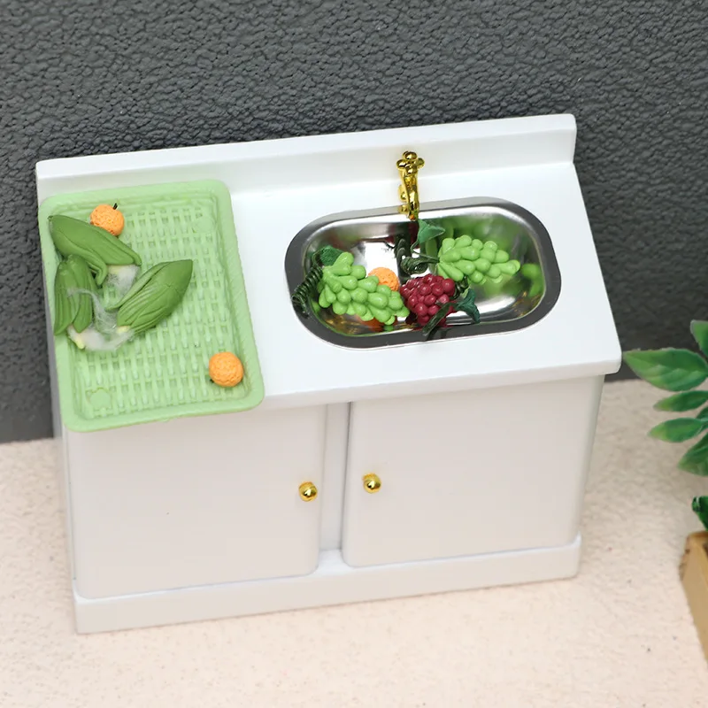 1:12 Dollhouse Miniature Furniture Wash Basin Sink Model DIY Accessories Bathroom Decoration Pretend Food Accessories
1:12 Dollhouse Miniature Furniture Wash Basin Sink Model DIY Accessories Bathroom Decoration Pretend Food Accessories