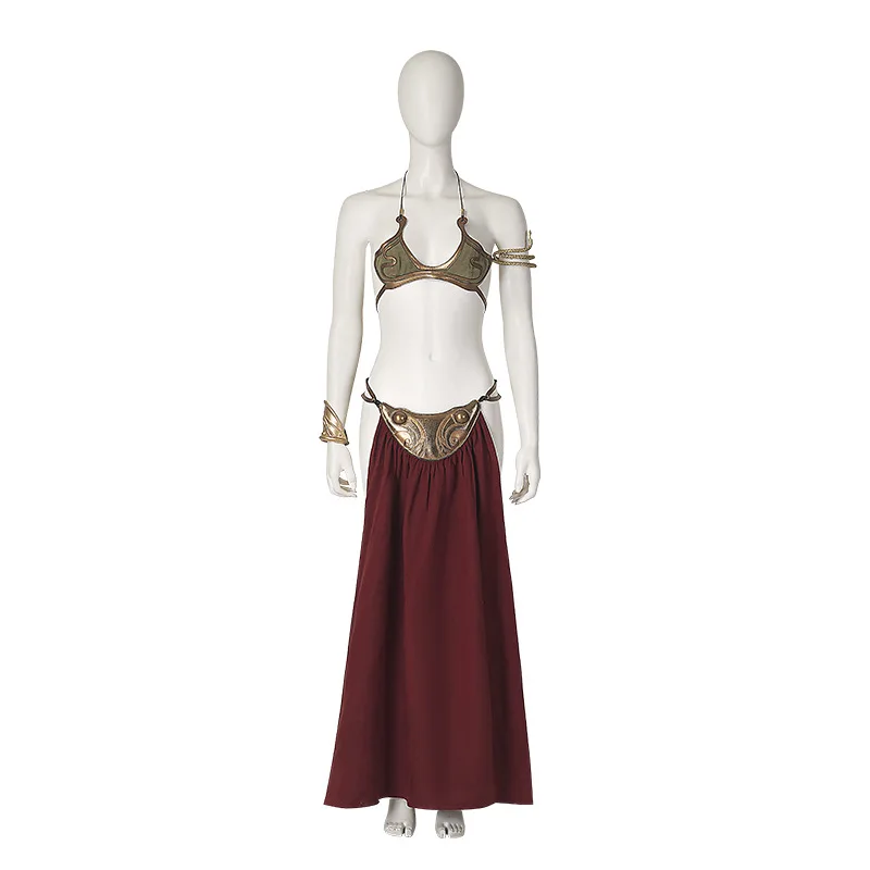 Leia Sexy Cosplay Costume Wig Moive Cosplay Top Skirt Princess Classic Set Outfits Dress Women Halloween Bikini Carnival Suit
Leia Sexy Cosplay Costume Wig Moive Cosplay Top Skirt Princess Classic Set Outfits Dress Women Halloween Bikini Carnival Suit