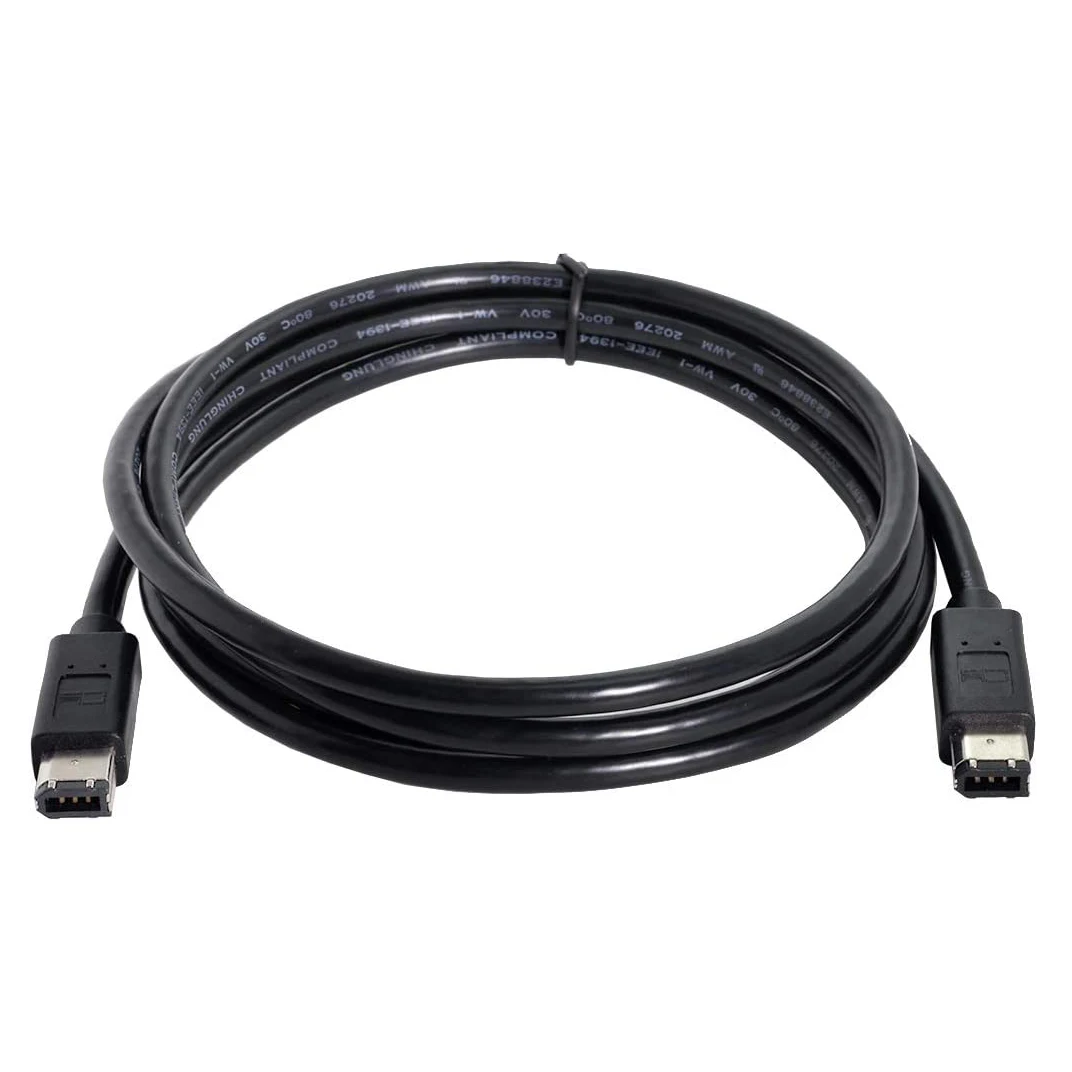 NUOLIANXIN 6-контактный к 6-контактному FireWire 400 к FireWire 400 6-6 кабель ilink IEEE 1394 1,5 m
NUOLIANXIN 6-контактный к 6-контактному FireWire 400 к FireWire 400 6-6 кабель ilink IEEE 1394 1,5 m