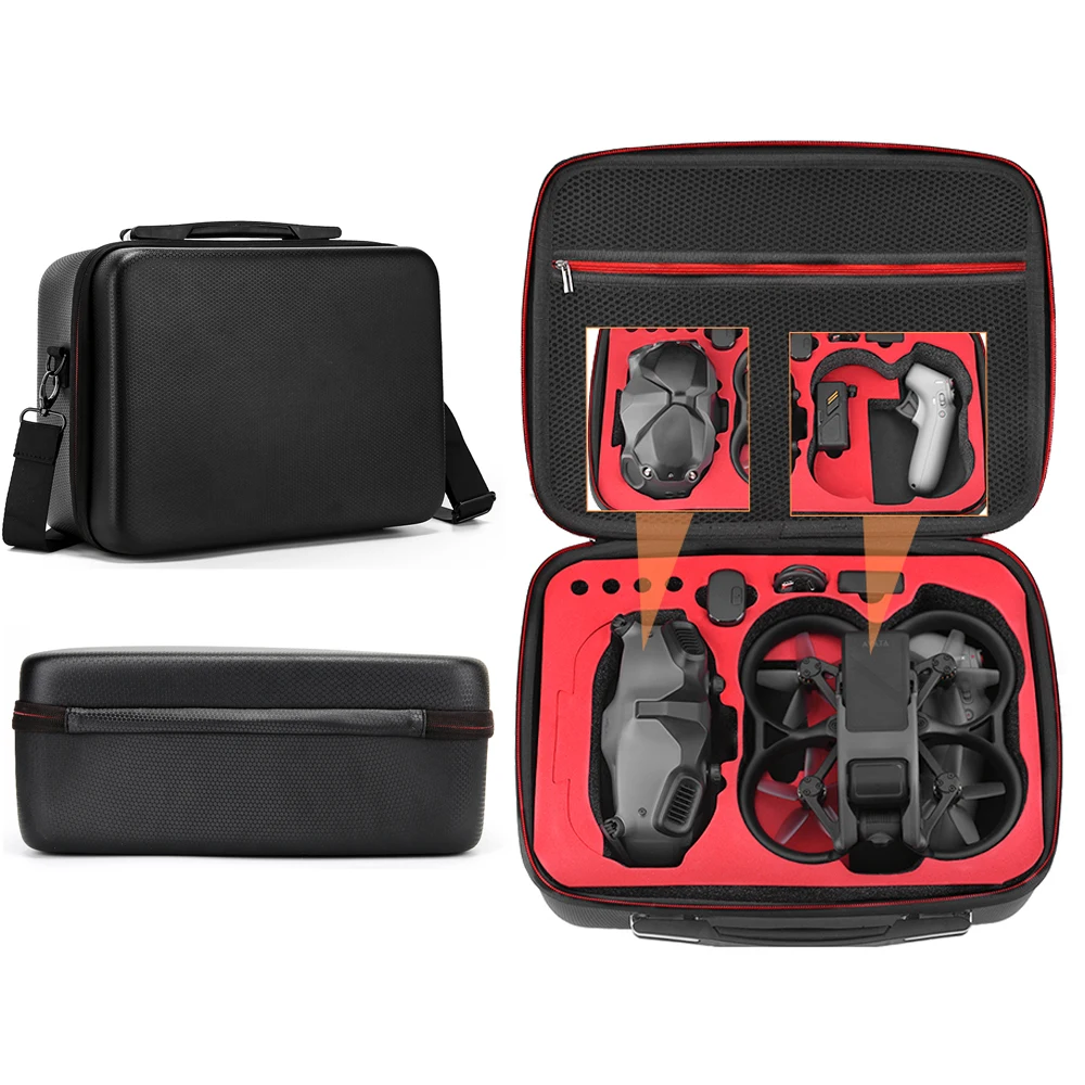 Storage Bag for DJI Avata Goggles 2 Drone Shoulder Bag Portable Handbag Crossbody Travel Bag for DJI Avata Dustproof Accessories
Storage Bag for DJI Avata Goggles 2 Drone Shoulder Bag Portable Handbag Crossbody Travel Bag for DJI Avata Dustproof Accessories