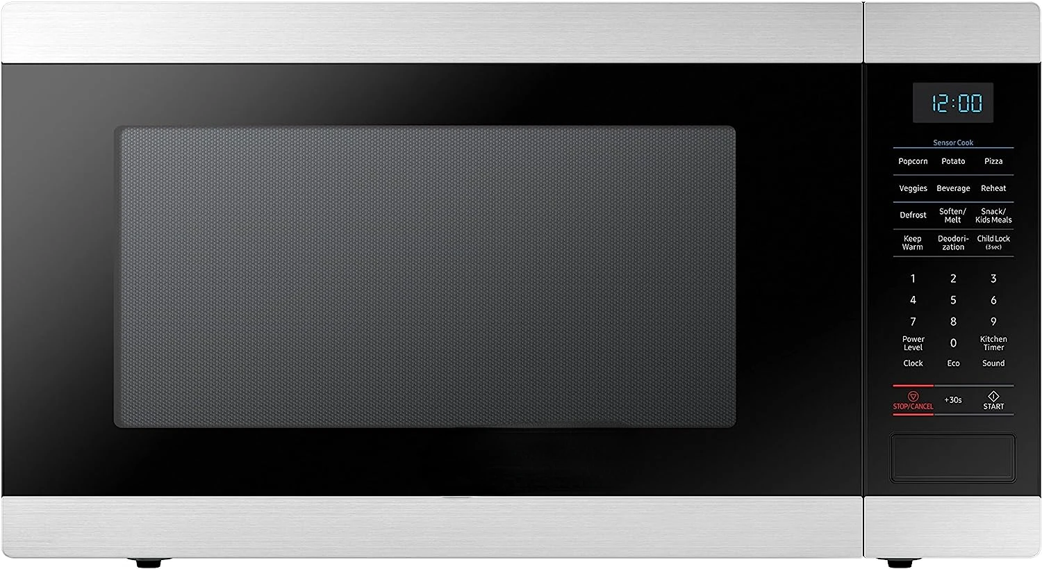 MS19M8000AS/AA Large Capacity Countertop Microwave Oven with Sensor and Ceramic Enamel Interior, Stainless Steel, 1.9 cubic feet
MS19M8000AS/AA Large Capacity Countertop Microwave Oven with Sensor and Ceramic Enamel Interior, Stainless Steel, 1.9 cubic feet