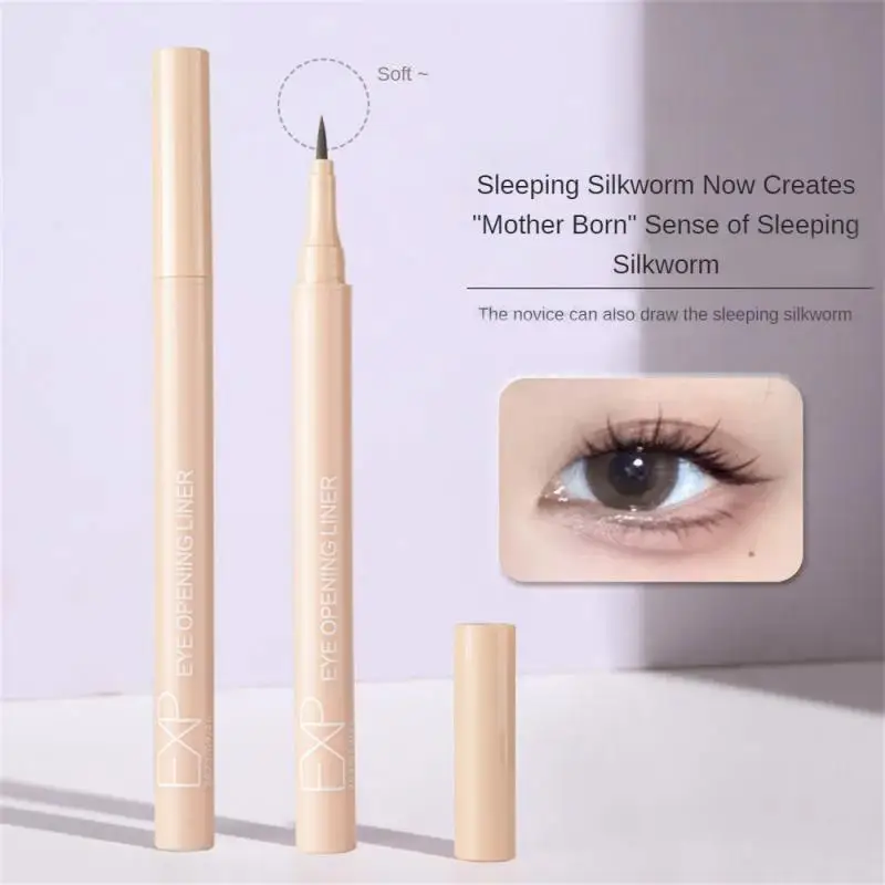 Makeup-holding Eyeliner Pen Sponge Brush Head Quick Drying Anti-sweat Natural Hold Makeup Beauty And Health Waterproof Eyeliner
Makeup-holding Eyeliner Pen Sponge Brush Head Quick Drying Anti-sweat Natural Hold Makeup Beauty And Health Waterproof Eyeliner