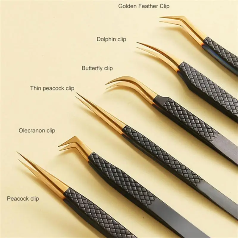 Stainless Steel Eyelash Tweezers Eyelash Grafting Tool Straight And Curved Eyelashes Extension Tweezers Makeup Tools
Stainless Steel Eyelash Tweezers Eyelash Grafting Tool Straight And Curved Eyelashes Extension Tweezers Makeup Tools