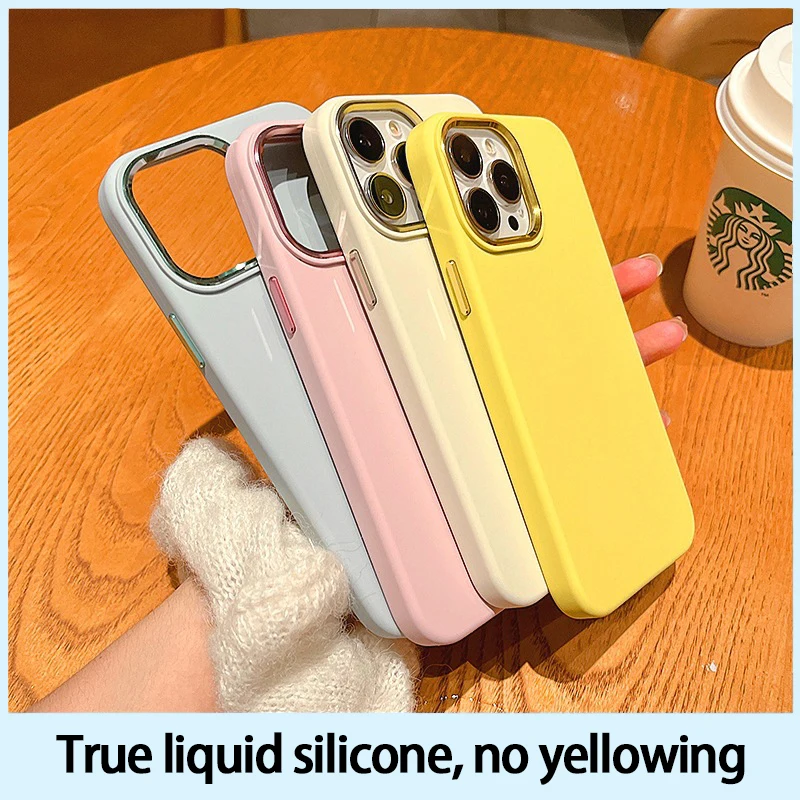 Original Apple 100% Liquid Silicone Case for iPhone 14 12 13 Pro Max 13 Mini Case Wireless Charging Full Cover
Original Apple 100% Liquid Silicone Case for iPhone 14 12 13 Pro Max 13 Mini Case Wireless Charging Full Cover