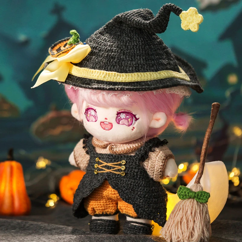 Susan's Family DIY Crochet Kit for Pros Halloween Doll Costumes Yarn Materials Package for Doll Wizard Hat Knitted Toys Clothes
Susan's Family DIY Crochet Kit for Pros Halloween Doll Costumes Yarn Materials Package for Doll Wizard Hat Knitted Toys Clothes