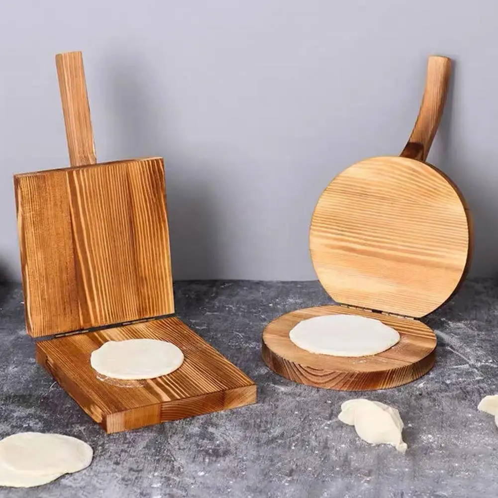 Pastry Press Tool Convenient Round/Square Shape Dumpling Skin Mold Odor-free Non-slip Dough Press
Pastry Press Tool Convenient Round/Square Shape Dumpling Skin Mold Odor-free Non-slip Dough Press
