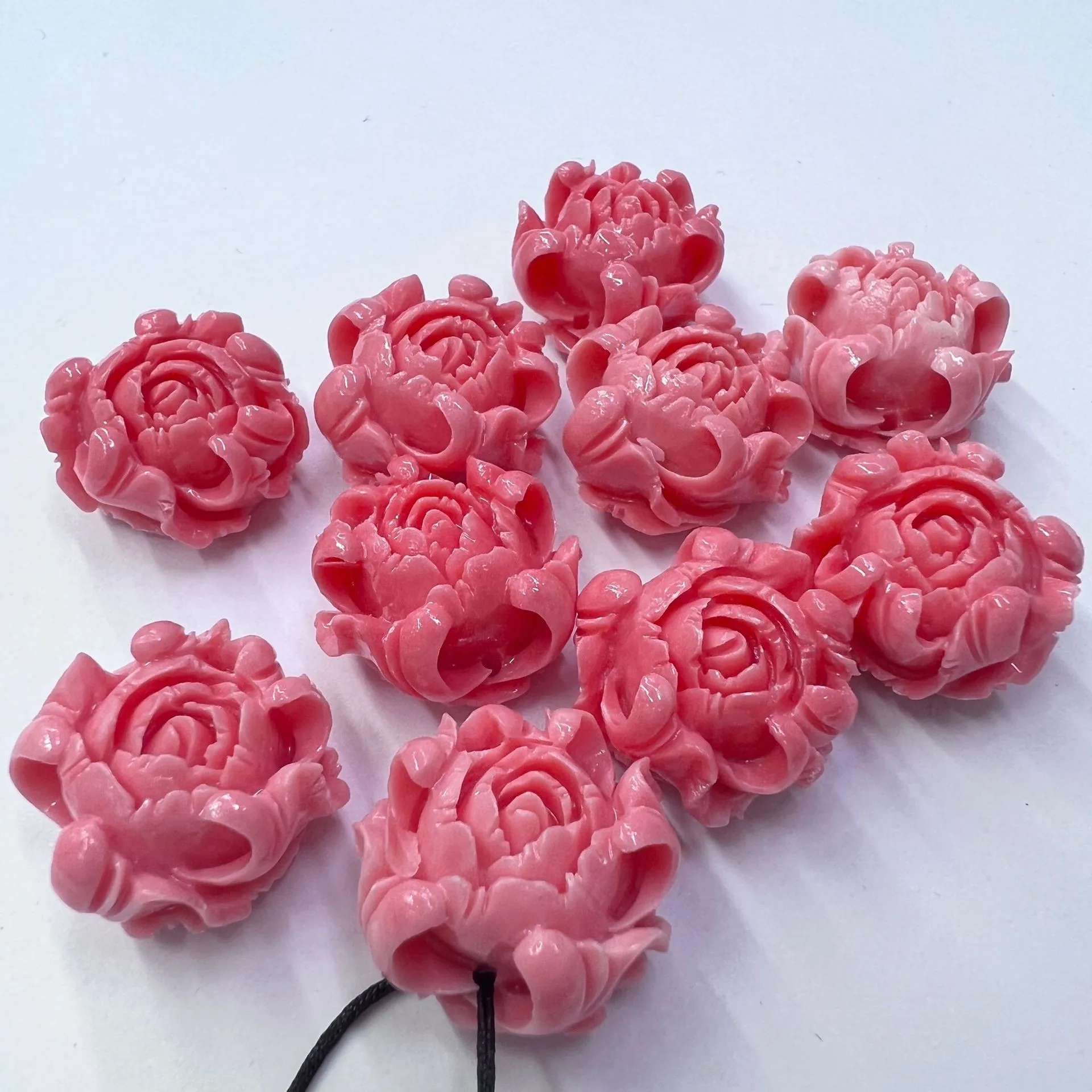 ZFSilver Fashion 20MM Resin Peony Flower Coral Pink Color Loose Bead For DIY Charms Elegant Necklaces Bracelets Earrings Jewelry
ZFSilver Fashion 20MM Resin Peony Flower Coral Pink Color Loose Bead For DIY Charms Elegant Necklaces Bracelets Earrings Jewelry