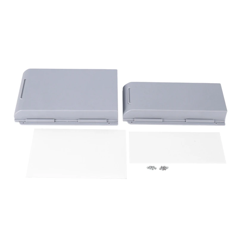 Desk Organizer - 2 Pack Adhesive Pen Holder, Desk Office Supplies and Accessories,Desk Drawer Organizer (Grey) 
Desk Organizer - 2 Pack Adhesive Pen Holder, Desk Office Supplies and Accessories,Desk Drawer Organizer (Grey)