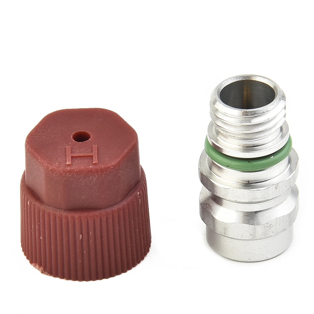 A/C Service Port Retrofit 1/4SAE To R134A Port Adapter With Valve Core And Cap High Side Fittings M12x1.5 For Chrysler Ford
A/C Service Port Retrofit 1/4SAE To R134A Port Adapter With Valve Core And Cap High Side Fittings M12x1.5 For Chrysler Ford
