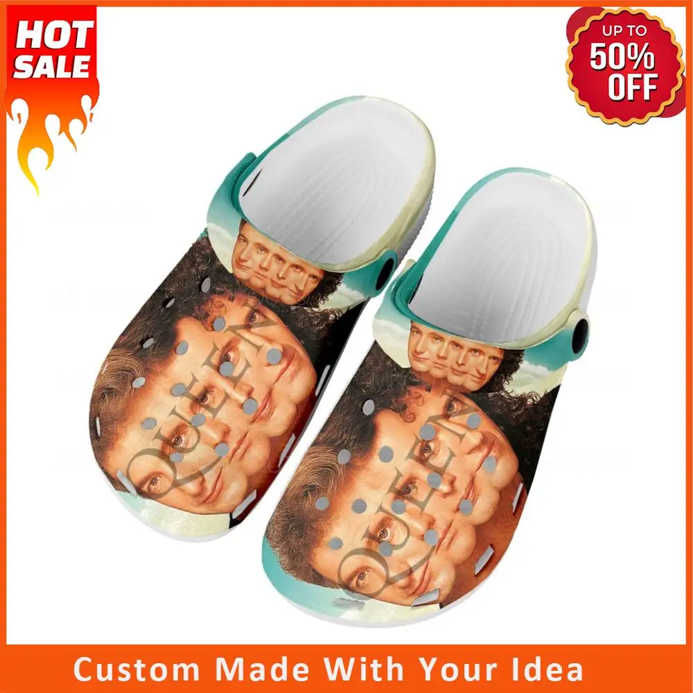 Queen Rock Band Fashion Home Clogs Custom Water Shoes Mens Womens Teenager Shoe Garden Clog Breathable Beach Hole Slippers White
Queen Rock Band Fashion Home Clogs Custom Water Shoes Mens Womens Teenager Shoe Garden Clog Breathable Beach Hole Slippers White