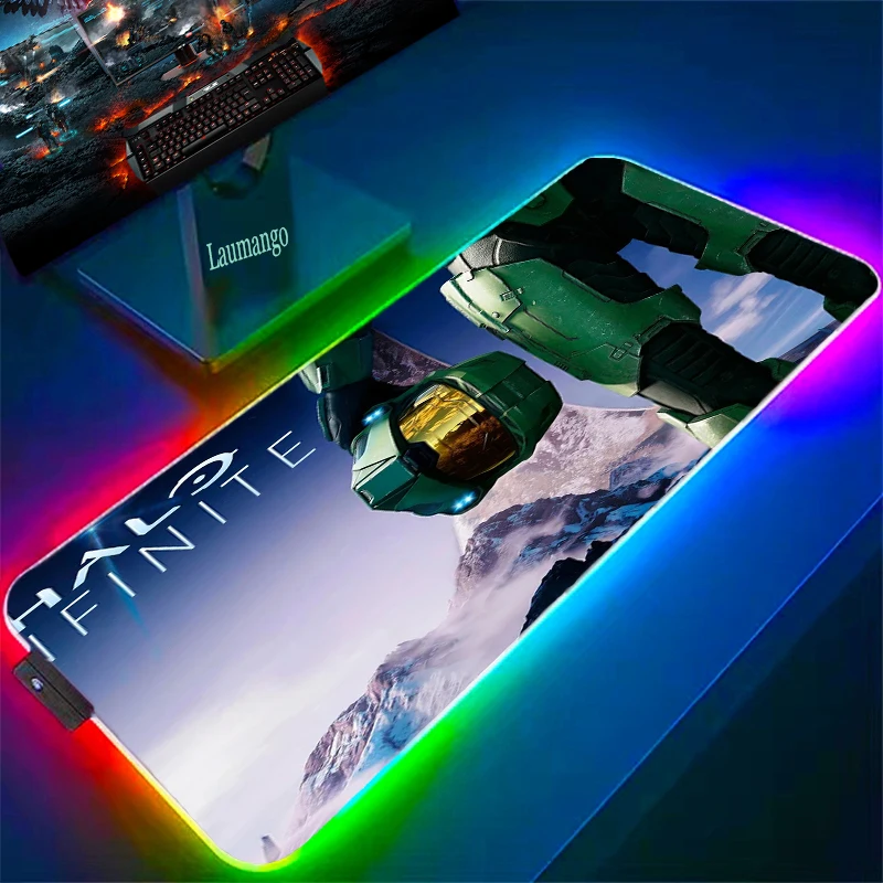 Коврик для мыши Halo Infinite, аксессуары для игрового стола, компьютерный коврик для мыши, коврик для мыши в стиле аниме, игровой коврик для ПК «сд...
Коврик для мыши Halo Infinite, аксессуары для игрового стола, компьютерный коврик для мыши, коврик для мыши в стиле аниме, игровой коврик для ПК «сд...