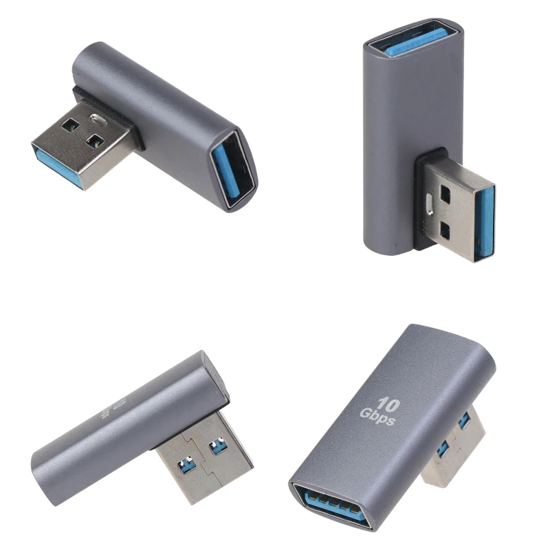 USB 3.0 Adapter 90 Degree Male to Female Coupler Connector Plug for Laptop PC 10Gbps High Speed Data Transfer
USB 3.0 Adapter 90 Degree Male to Female Coupler Connector Plug for Laptop PC 10Gbps High Speed Data Transfer