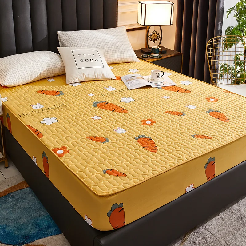 160x200 Waterproof Thicken Mattress Pad Protector Skin-Friendly Durable Fitted Sheet Bed Cover Latex Mat Cover 150x200
160x200 Waterproof Thicken Mattress Pad Protector Skin-Friendly Durable Fitted Sheet Bed Cover Latex Mat Cover 150x200
