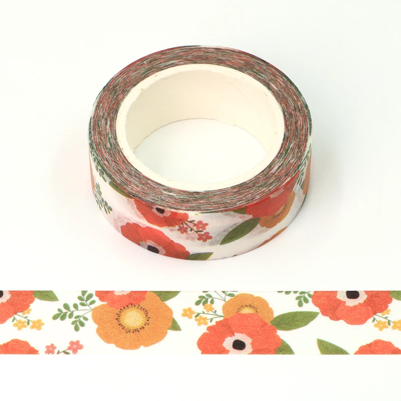 2022 NEW 10pcs/Lot 15mm*10m Decorative Spring Flowers Washi Tape Scrapbooking Masking Tape Office Supply mask washi tape
2022 NEW 10pcs/Lot 15mm*10m Decorative Spring Flowers Washi Tape Scrapbooking Masking Tape Office Supply mask washi tape