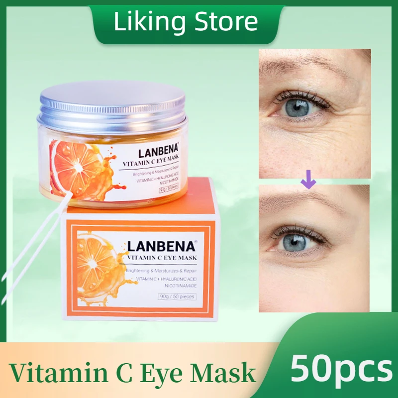 50 шт., патчи Lanbena с витамином C для кожи вокруг глаз
50 шт., патчи Lanbena с витамином C для кожи вокруг глаз