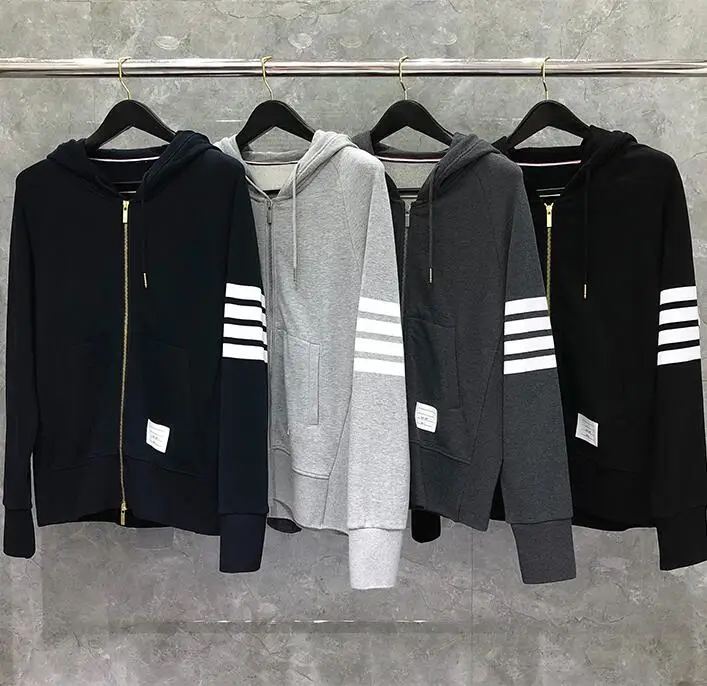 2021 Fashion Spring hooded Clothing Cotton Jacket Men Women Sweatshirts Hoodies Striped Casual Sportswear Coat
2021 Fashion Spring hooded Clothing Cotton Jacket Men Women Sweatshirts Hoodies Striped Casual Sportswear Coat