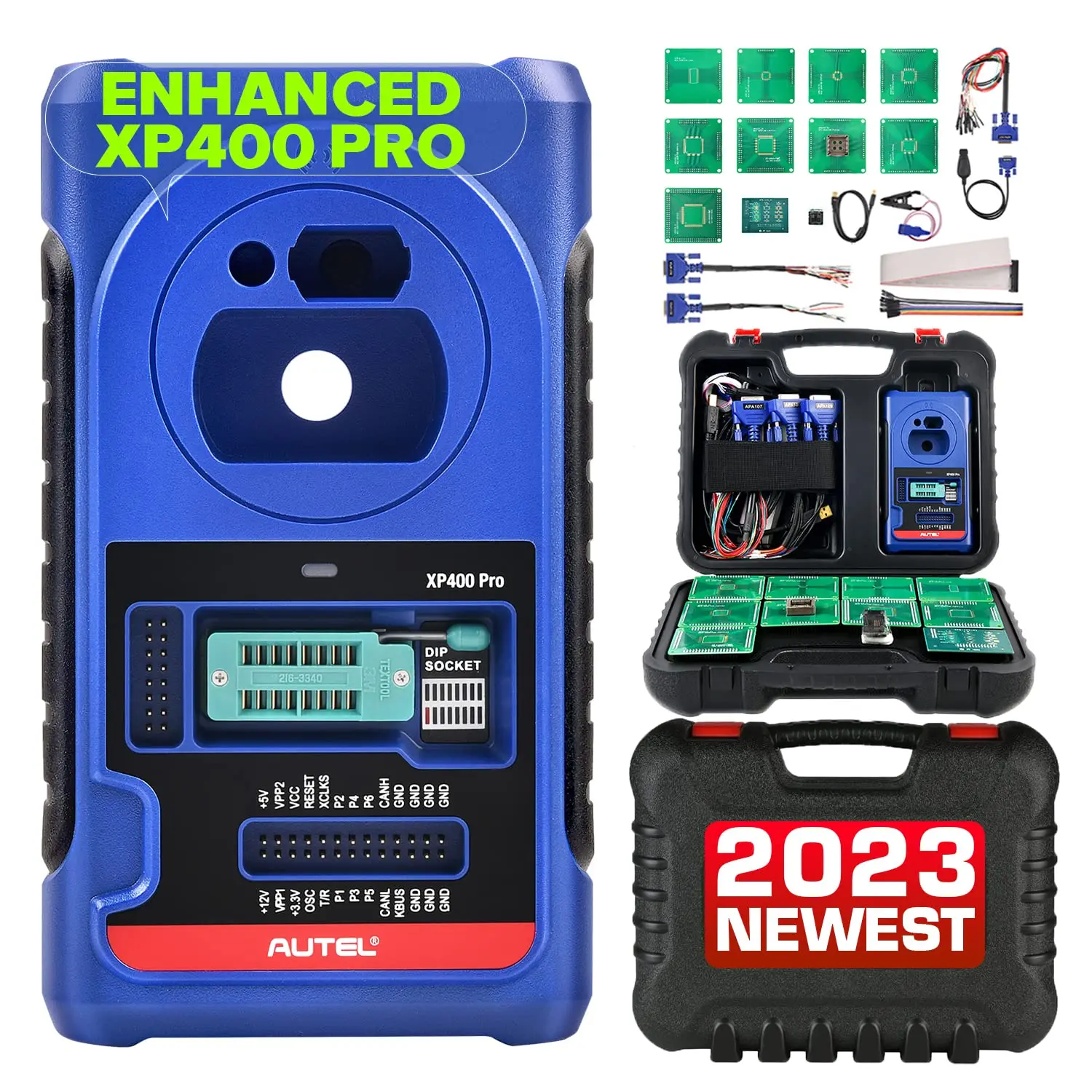 Autel XP400 PRO Key Fob Programming Tool 2023 Newest Compatible with IM508/ IM608/ IM608 PRO Read/Write 3000+Chip Types Key Chip
Autel XP400 PRO Key Fob Programming Tool 2023 Newest Compatible with IM508/ IM608/ IM608 PRO Read/Write 3000+Chip Types Key Chip