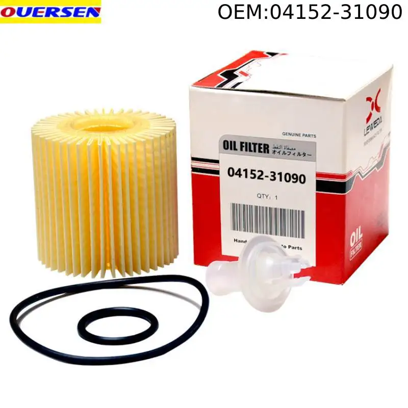 Oil Filter for Toyota Camry RAV4 Highlander Scion Lexus ES350 RX350 RX450H GS350 ES300H 04152-YZZA1 0415231090 04152YZZA1
Oil Filter for Toyota Camry RAV4 Highlander Scion Lexus ES350 RX350 RX450H GS350 ES300H 04152-YZZA1 0415231090 04152YZZA1