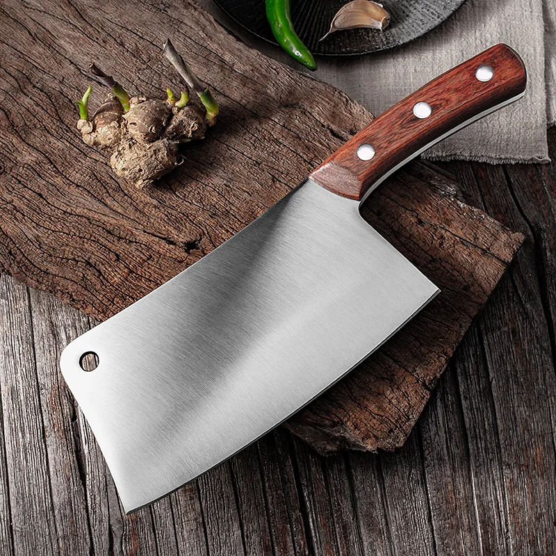 Thickened Sharp Stainless Steel Chopping Knife Meat Cleaver Chef Knife Butcher Knives Vegetable Bone Chopper Kitchen Accessories
Thickened Sharp Stainless Steel Chopping Knife Meat Cleaver Chef Knife Butcher Knives Vegetable Bone Chopper Kitchen Accessories