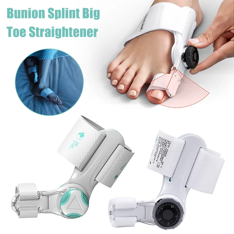 Adjustable Bunion Splint Toe Straightener Corrector with Knob Hallux Valgus Correction Orthopedic Supplies Pedicure Care for Toe
Adjustable Bunion Splint Toe Straightener Corrector with Knob Hallux Valgus Correction Orthopedic Supplies Pedicure Care for Toe