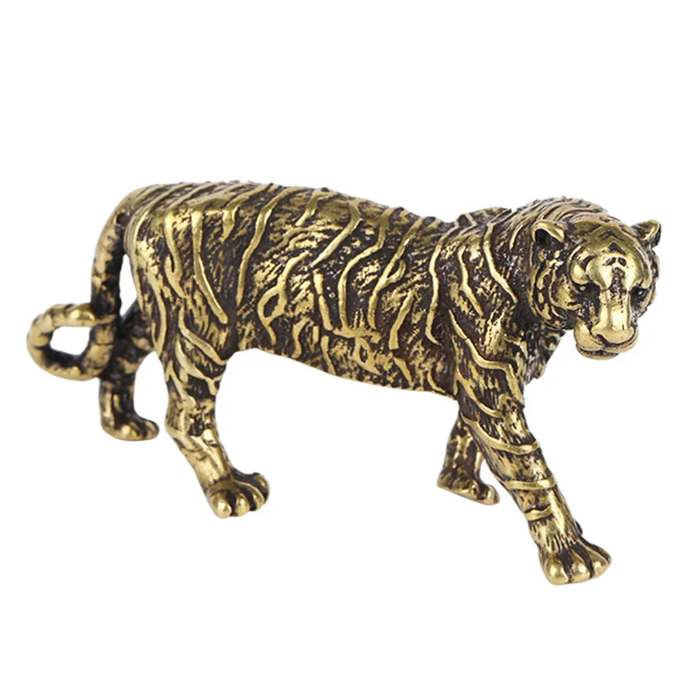 Brass Tiger Copper Ornaments Animal Ornament Statue Antique Study Tea Table Decoration Home Car Cabinet Showcase Decoration
Brass Tiger Copper Ornaments Animal Ornament Statue Antique Study Tea Table Decoration Home Car Cabinet Showcase Decoration