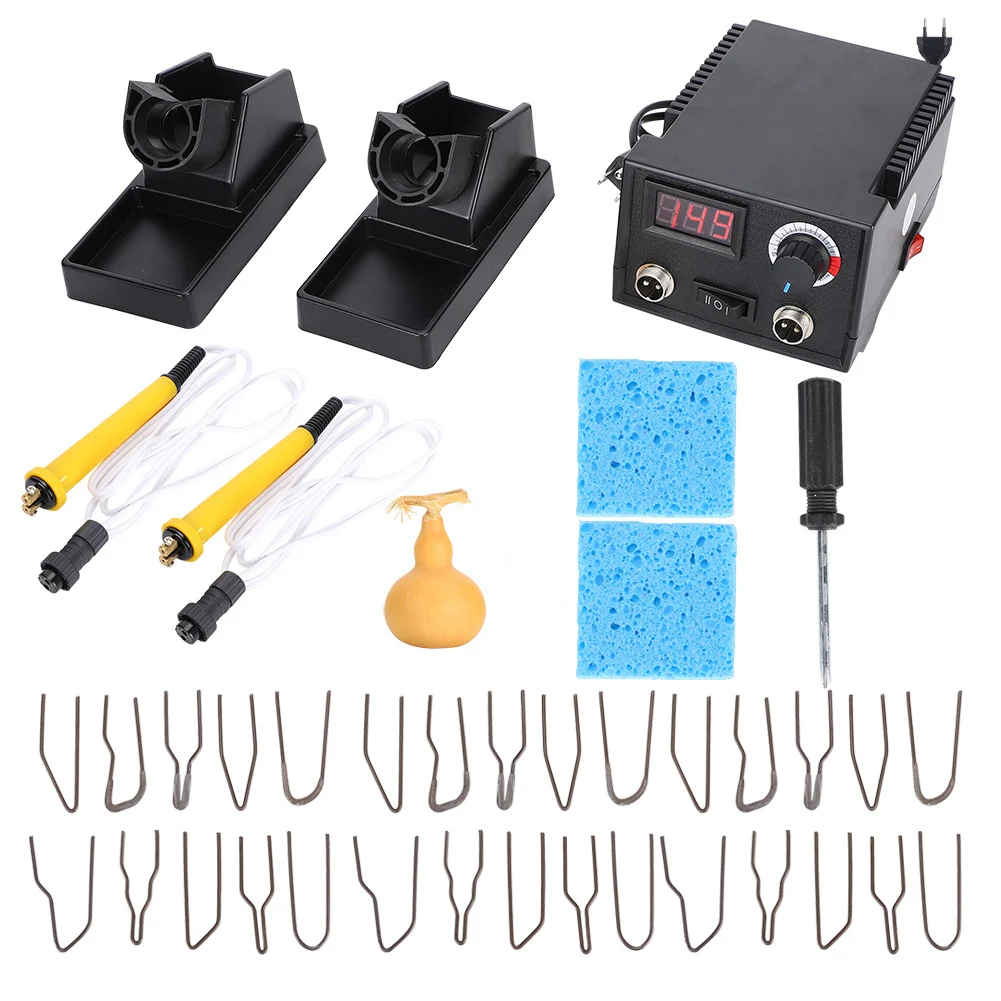 Wood Burning Kit Tool Professional Adjustable Temperature Pyrography Gourd Board Soldering Iron(EU Plug 220V ) Wood Burning Kit
Wood Burning Kit Tool Professional Adjustable Temperature Pyrography Gourd Board Soldering Iron(EU Plug 220V ) Wood Burning Kit