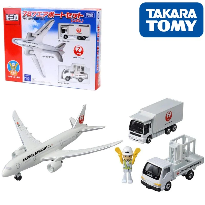 Japanese Version of TOMY Tomica JAL Boeing 787 Aircraft Luggage Trailer Set Scene Children's Toy Model
Japanese Version of TOMY Tomica JAL Boeing 787 Aircraft Luggage Trailer Set Scene Children's Toy Model