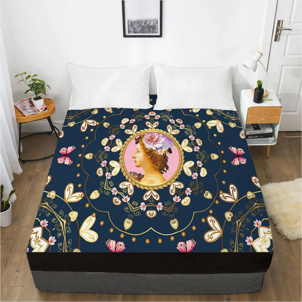 1pc Elastic fitted sheet bed sheet With An Elastic Band Mattress Cover Bed cover Customizable size Bedding woman butterfly
1pc Elastic fitted sheet bed sheet With An Elastic Band Mattress Cover Bed cover Customizable size Bedding woman butterfly