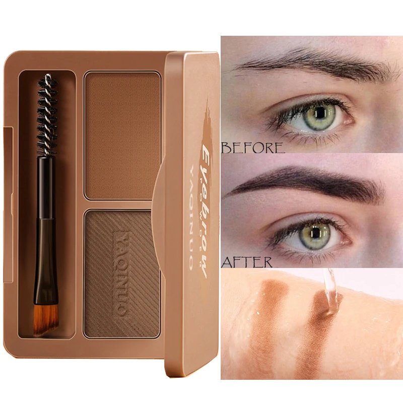 1PC Double Colors Eyebrow Powder Makeup Palette Waterproof Brow Tint Enhancer Pigment Cosmetic with Brush Make Up Tools Set
1PC Double Colors Eyebrow Powder Makeup Palette Waterproof Brow Tint Enhancer Pigment Cosmetic with Brush Make Up Tools Set