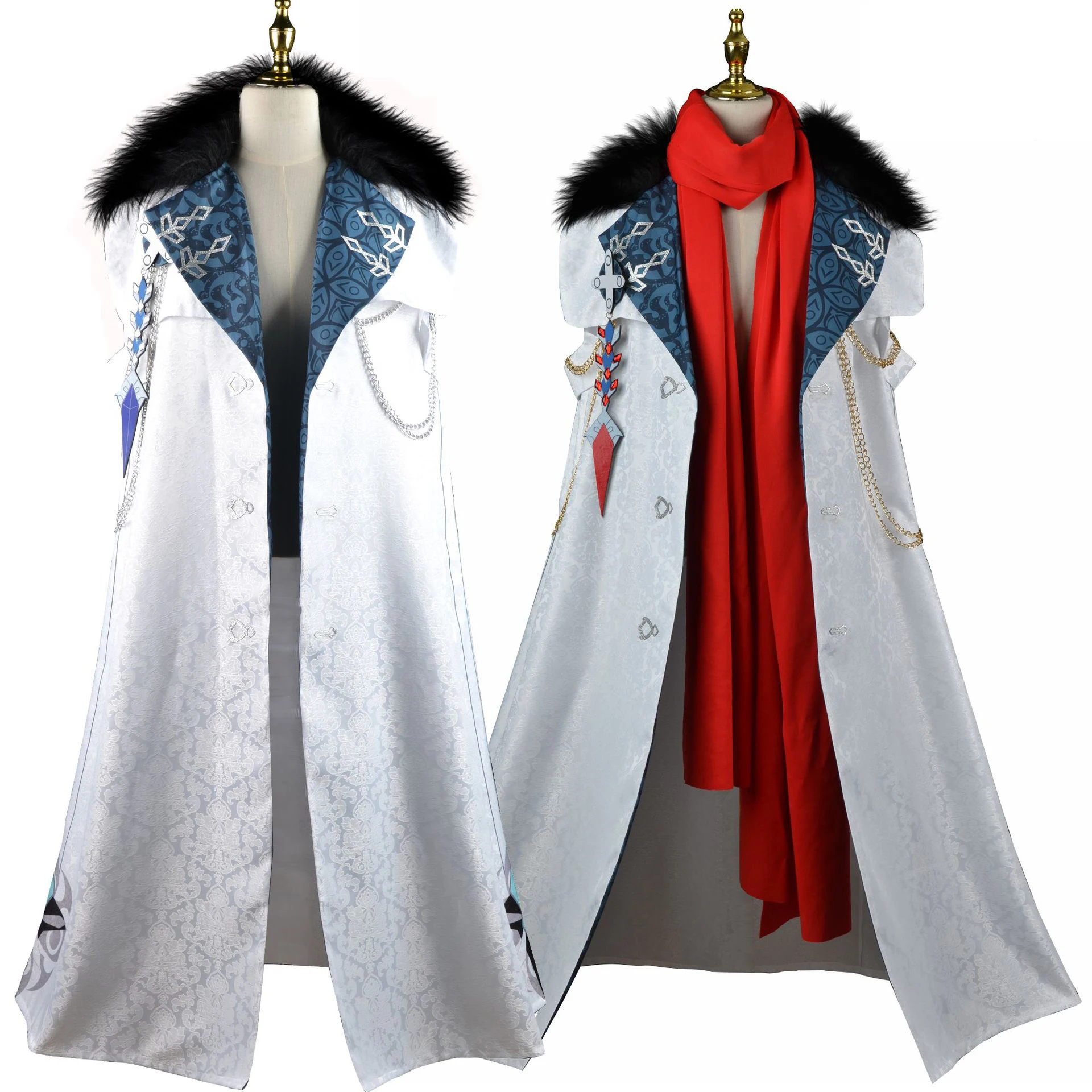 Костюм для косплея Genshin アックス ックス tartglia Coat Fatui ファデュイ イ Униформа ветровка Snezhnaya аниме одежда крутая белая
Костюм для косплея Genshin アックス ックス tartglia Coat Fatui ファデュイ イ Униформа ветровка Snezhnaya аниме одежда крутая белая