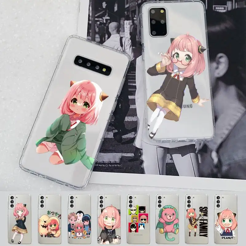 Kawaii Anya SPY X FAMILY Anime Phone Case for Samsung A51 A52 A71 A12 for Redmi 7 9 9A for Huawei Honor8X 10i Clear Case
Kawaii Anya SPY X FAMILY Anime Phone Case for Samsung A51 A52 A71 A12 for Redmi 7 9 9A for Huawei Honor8X 10i Clear Case