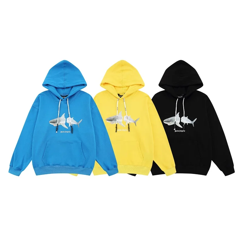 COTTON KNIT PALM ANGELS Shark Plush Hoodie High Quality Mens Ladies Athletic Cotton Knit Hoodie Spring Autumn Pullover
COTTON KNIT PALM ANGELS Shark Plush Hoodie High Quality Mens Ladies Athletic Cotton Knit Hoodie Spring Autumn Pullover