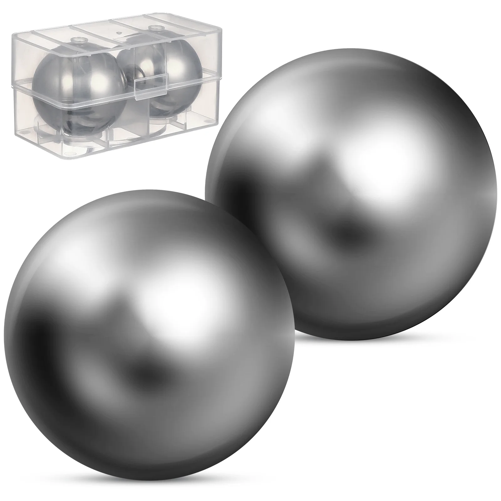 55mm Smooth Beverage Wine Round-Shape Stones Balls Whiskey Ice Cubes Stainless Steel Ice Cubes
55mm Smooth Beverage Wine Round-Shape Stones Balls Whiskey Ice Cubes Stainless Steel Ice Cubes