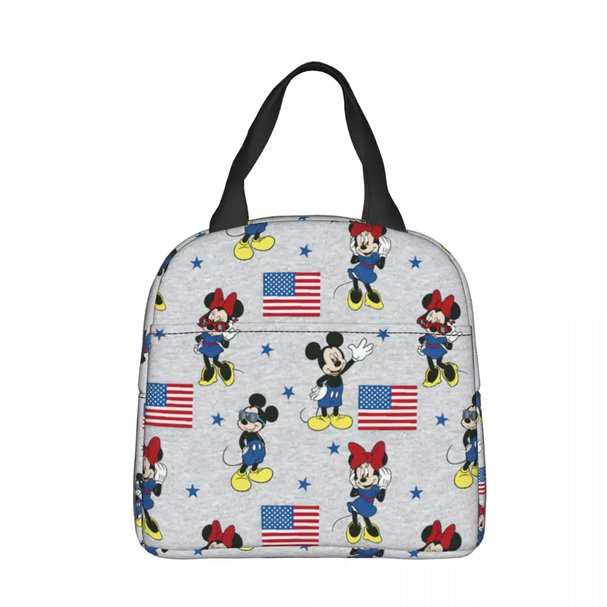 Disney Patriotic Mickey Mouse Flag Insulated Lunch Bag Thermal Bag Reusable Cartoon Large Tote Lunch Box Men Women Office Picnic
Disney Patriotic Mickey Mouse Flag Insulated Lunch Bag Thermal Bag Reusable Cartoon Large Tote Lunch Box Men Women Office Picnic