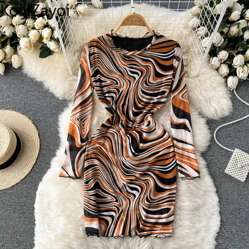 Koijizayoi Spring Women Vintage Maxi Dress Long Sleeves O Neck Bodycon Daily Dresses Female Chic A Line Slim Striped Vestidos
Koijizayoi Spring Women Vintage Maxi Dress Long Sleeves O Neck Bodycon Daily Dresses Female Chic A Line Slim Striped Vestidos
