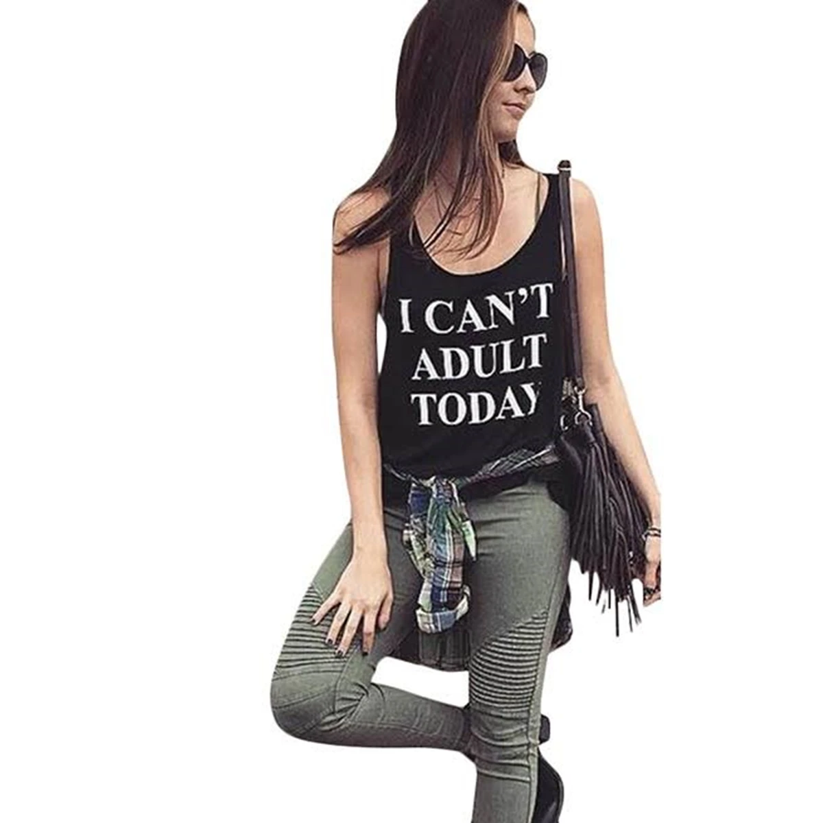I CAN'T ADULT TODAY Vest Tops Punk Pin-Up Rockabilly Heavy Metal Rock Women's Expressive Tank Top
I CAN'T ADULT TODAY Vest Tops Punk Pin-Up Rockabilly Heavy Metal Rock Women's Expressive Tank Top